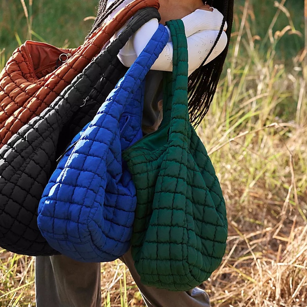 FP Movement Quilted Carryall Fuji Jade